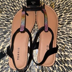 Women’s Torrid, summer sandals 9 wide